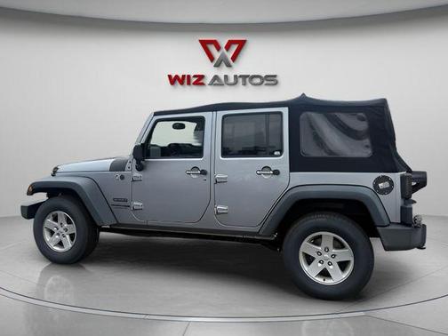 Silver 2018 Jeep Wrangler JK Unlimited Sport