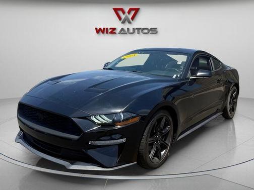 Black 2018 Ford Mustang EcoBoost