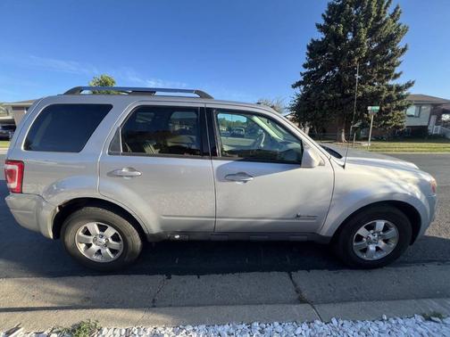 Silver 2009 Ford Escape Hybrid Base