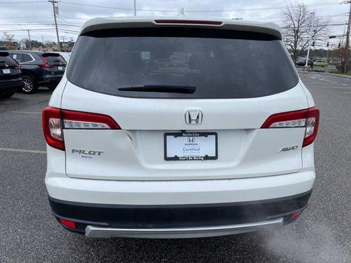 White Diamond Pearl 2019 Honda Pilot EX-L
