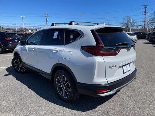 Platinum White Pearl 2020 Honda CR-V AWD EX-L