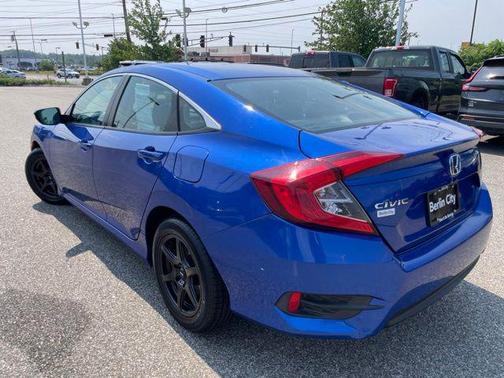 Aegean Blue Metallic 2017 Honda Civic LX