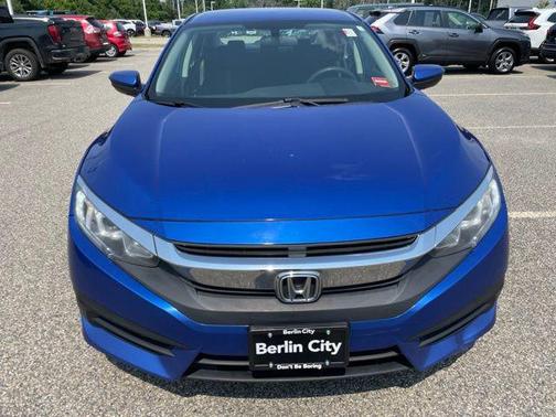 Aegean Blue Metallic 2017 Honda Civic LX