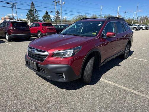Crimson Red Pearl 2021 Subaru Outback Premium