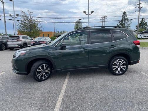 Green 2023 Subaru Forester Limited
