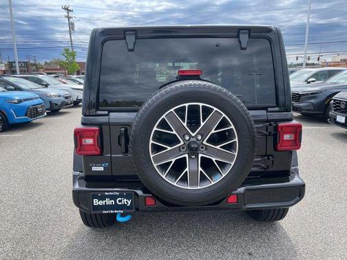 Black Clearcoat 2023 Jeep Wrangler 4xe Sahara High Altitude
