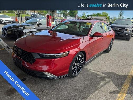 Radiant Red Metallic 2023 Honda Accord Hybrid Touring