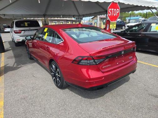Radiant Red Metallic 2023 Honda Accord Hybrid Touring