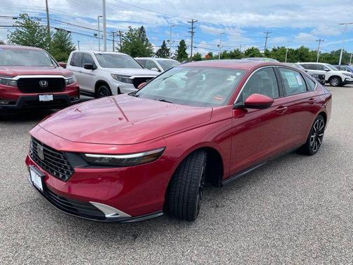 Radiant Red Metallic 2023 Honda Accord Hybrid Touring