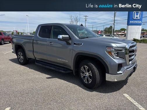Satin Steel Metallic 2019 GMC Sierra 1500 SLE