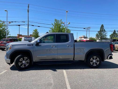 Satin Steel Metallic 2019 GMC Sierra 1500 SLE