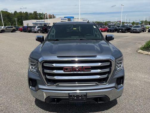 Satin Steel Metallic 2019 GMC Sierra 1500 SLE