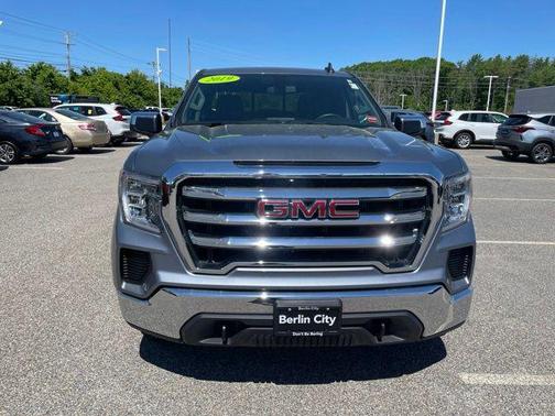 Satin Steel Metallic 2019 GMC Sierra 1500 SLE