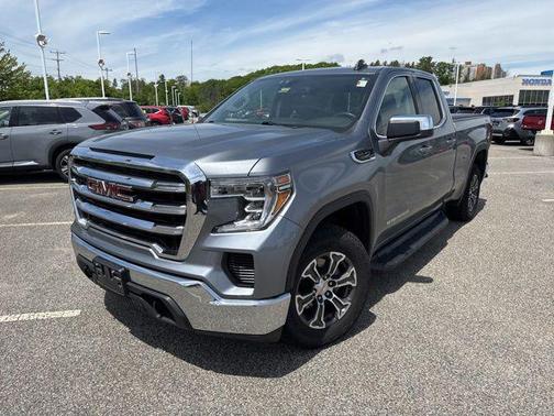 Satin Steel Metallic 2019 GMC Sierra 1500 SLE
