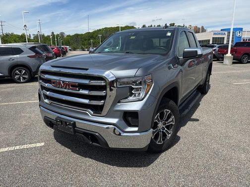 Satin Steel Metallic 2019 GMC Sierra 1500 SLE