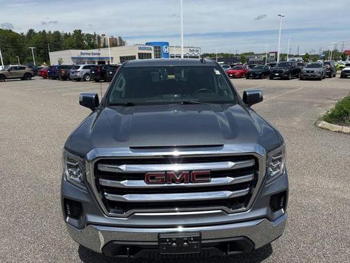 Satin Steel Metallic 2019 GMC Sierra 1500 SLE
