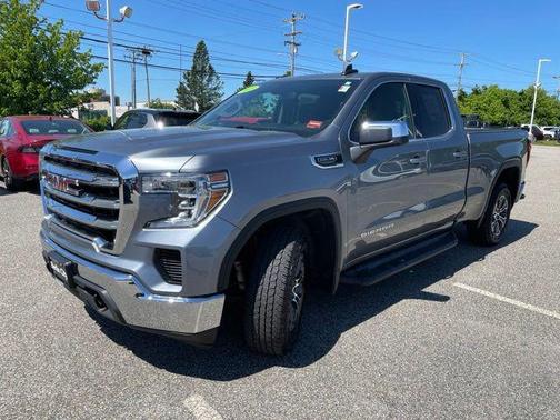 Satin Steel Metallic 2019 GMC Sierra 1500 SLE