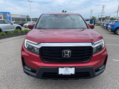Radiant Red Metallic II 2023 Honda Ridgeline RTL-E