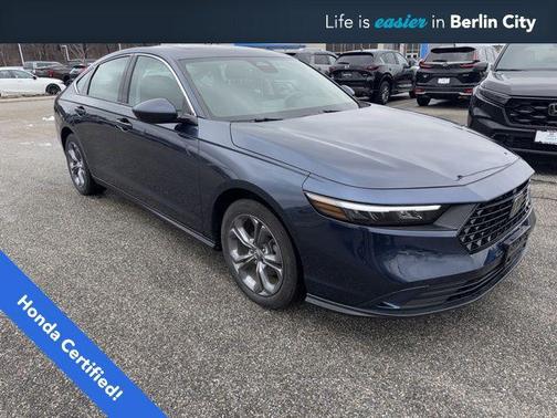 Canyon River Blue Metallic 2024 Honda Accord EX