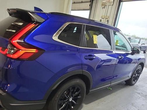 Blue 2024 Honda CR-V Hybrid Sport AWD