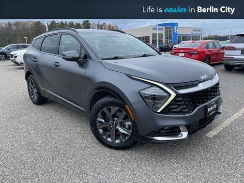Shadow Matte Gray 2023 Kia Sportage Hybrid SX-Prestige