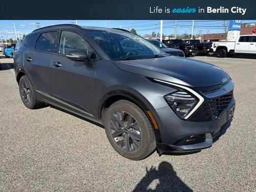 Shadow Matte Gray 2023 Kia Sportage Hybrid SX-Prestige