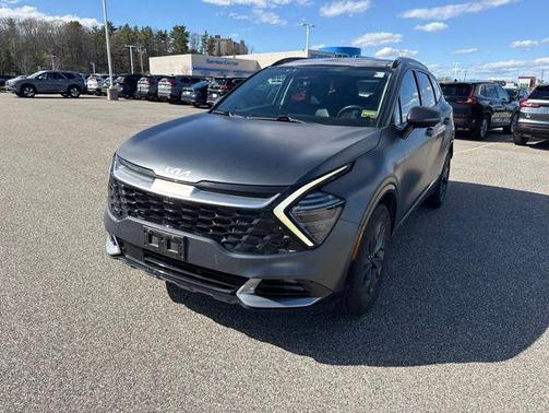 Shadow Matte Gray 2023 Kia Sportage Hybrid SX-Prestige