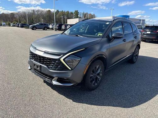 Shadow Matte Gray 2023 Kia Sportage Hybrid SX-Prestige
