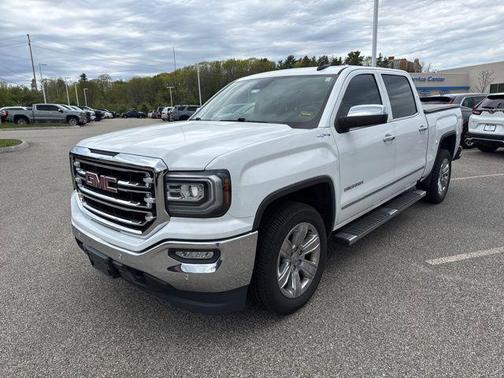 Summit White 2018 GMC Sierra 1500 SLT
