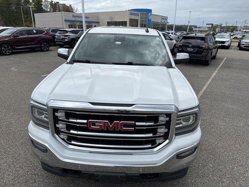 Summit White 2018 GMC Sierra 1500 SLT