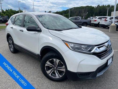 White Diamond Pearl 2018 Honda CR-V LX