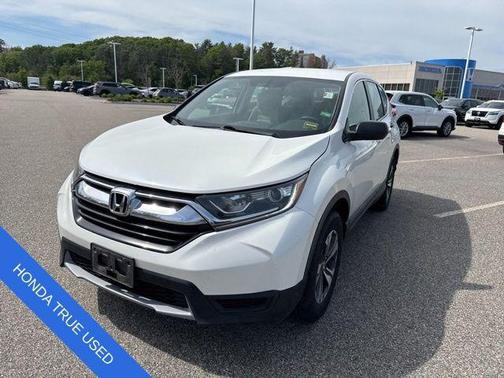 White Diamond Pearl 2018 Honda CR-V LX