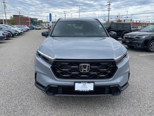 Urban Gray Pearl 2025 Honda CR-V Hybrid Sport AWD