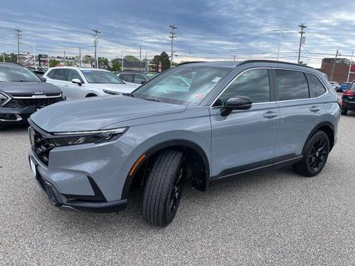 Urban Gray Pearl 2025 Honda CR-V Hybrid Sport AWD