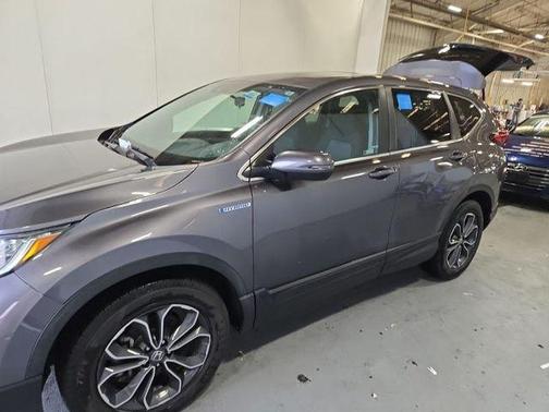Modern Steel Metallic 2021 Honda CR-V Hybrid EX
