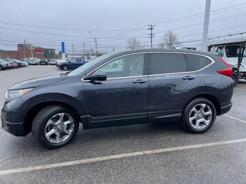Gray 2019 Honda CR-V EX-L