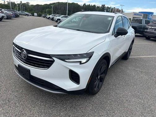 Summit White 2021 Buick Envision AWD Essence