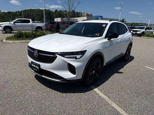 Summit White 2021 Buick Envision AWD Essence