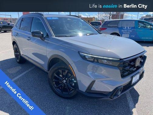 Urban Gray Pearl 2024 Honda CR-V Hybrid Sport AWD