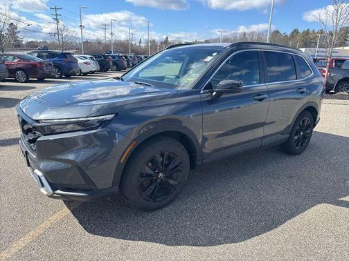 Blue 2023 Honda CR-V Hybrid Sport Touring AWD