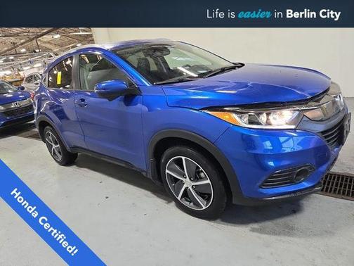 Aegean Blue Metallic 2022 Honda HR-V EX-L