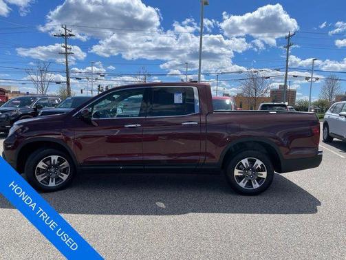 Deep Scarlet Pearl 2019 Honda Ridgeline RTL-E