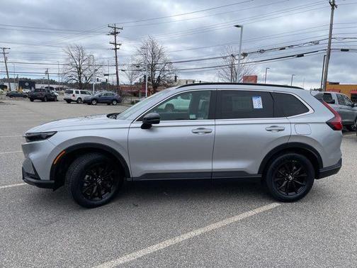 Lunar Silver Metallic 2024 Honda CR-V Hybrid Sport AWD