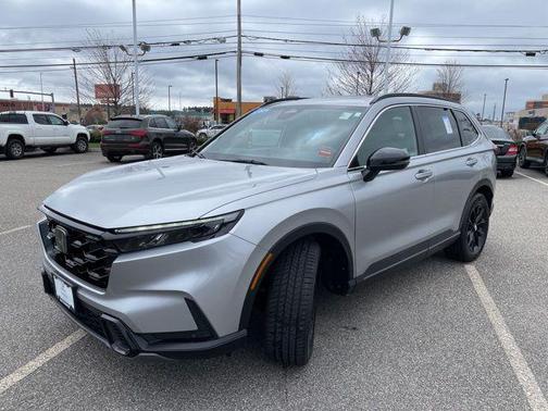 Lunar Silver Metallic 2024 Honda CR-V Hybrid Sport AWD