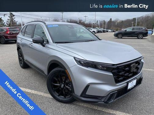 Lunar Silver Metallic 2024 Honda CR-V Hybrid Sport AWD