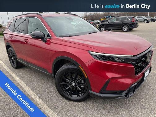 Radiant Red Metallic 2023 Honda CR-V Hybrid Sport AWD