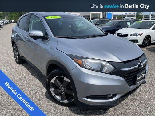 Lunar Silver Metallic 2018 Honda HR-V EX