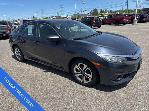 Blue 2018 Honda Civic LX
