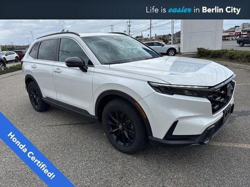 Platinum White Pearl 2024 Honda CR-V Hybrid Sport AWD