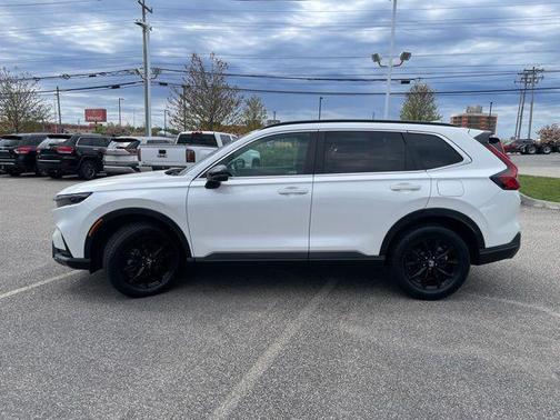 Platinum White Pearl 2024 Honda CR-V Hybrid Sport AWD
